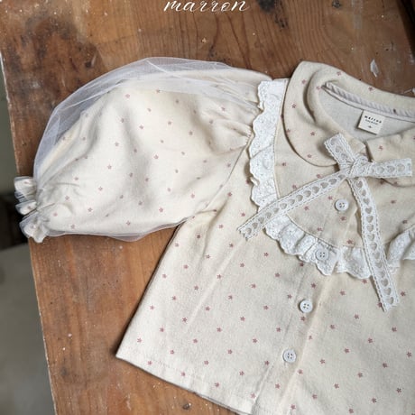 [予約] Anne Blouse/ marron