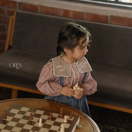 [予約] Rosetta Blouse/ OREN by Hibyebebe