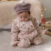 [予約] Merry Lulu padding Suit/ OREN by Hibyebebe