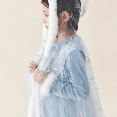 [予約] Ice Palace Princess Dress + Cape SET