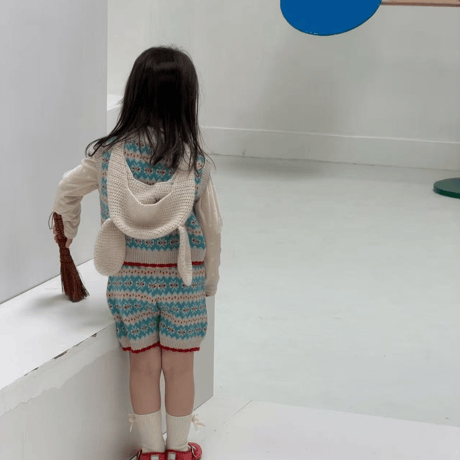 [予約] Maple Knit top & bottom Set / aiai