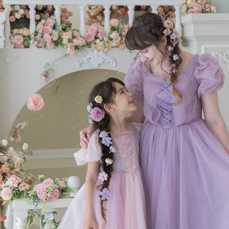【予約】princess pink forest dress