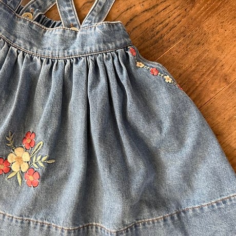 [予約] Blue May Jumper Skirt/ OREN by Hibyebebe