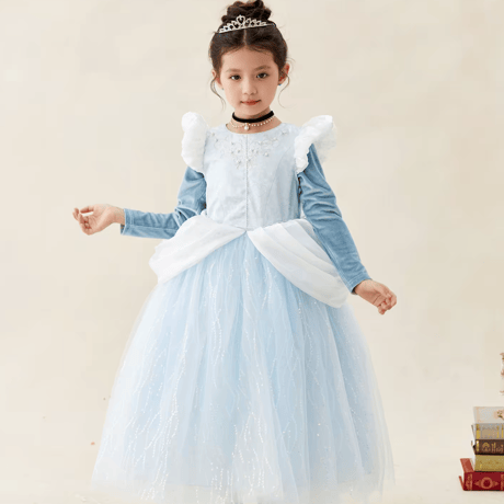 [予約] Midnight Glass Princess Dress (&Necklace SET)