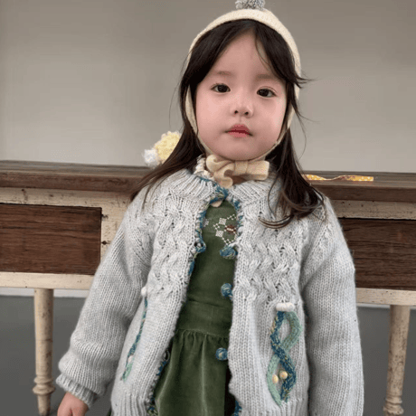 [予約] Woodland knit cardigan / aiai