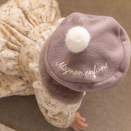 [予約] Brielle Baby Puffer Dress/ OREN by Hibyebebe