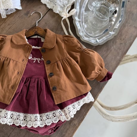 [予約] Bonbon Jacket/ marron