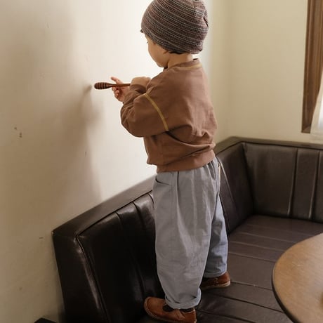 [予約] Forest Stripe Beanie/ OREN by Hibyebebe