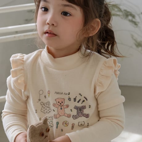 [予約] Bijou T-shirt/ Puella FLO