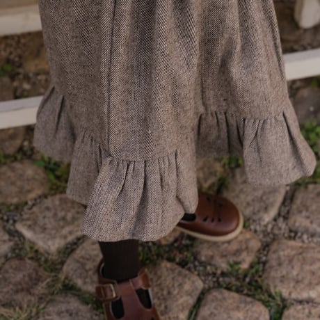 [予約] Solen Suspenders Dress/ OREN by Hibyebebe