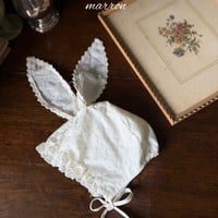 [予約] Rabbit bonnet/ marron