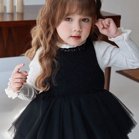 [予約] Fine Frill Rib Top