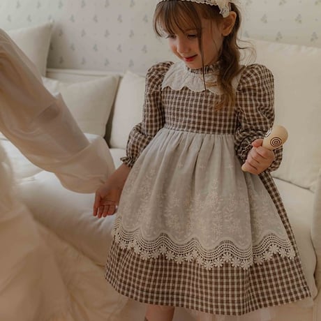 [予約] Cocobell Apron One-piece/ OREN by Hibyebebe