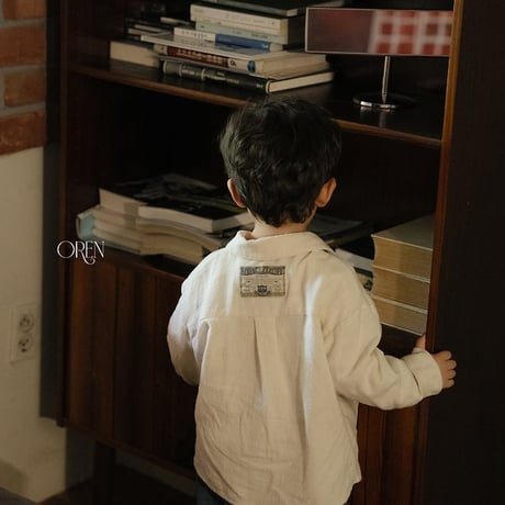 [予約] Edwin Embroidered Shirt/ OREN by Hibyebebe
