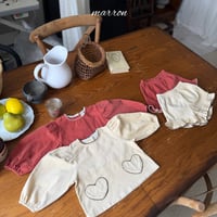 [予約] Heart Set/ marron