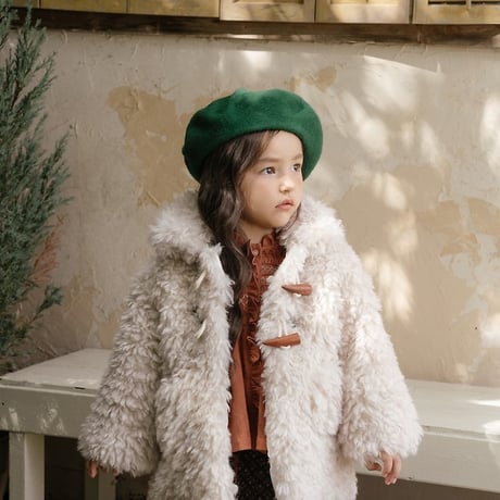 [予約] Wool Beret Kids/ OREN by Hibyebebe