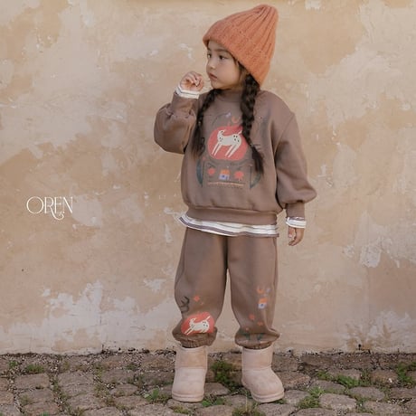 [予約] Romi Garden Fleece-Lined Setup/ OREN by Hibyebebe