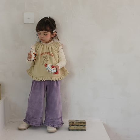 [予約] Moncher vest/ Puella FLO