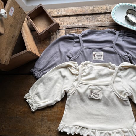 [予約] Shushu T-shirt/ marron