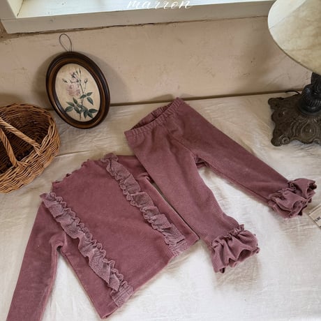 [予約] Hug Leggings/ marron