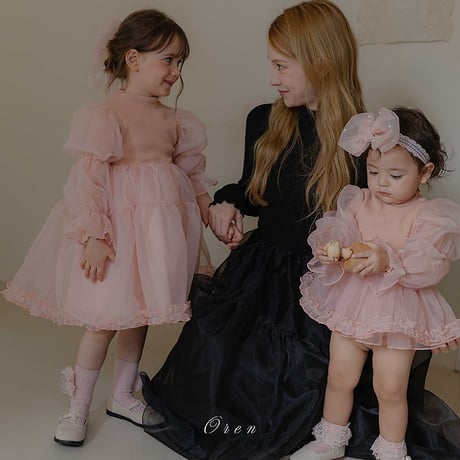[予約] Severin Organza Dress (Mom) / OREN by Hibyebebe