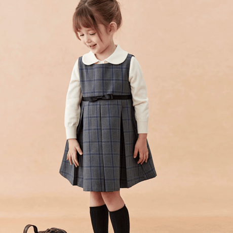 [予約] Classic Academy Check Dress