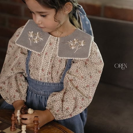 [予約] Rosetta Blouse/ OREN by Hibyebebe