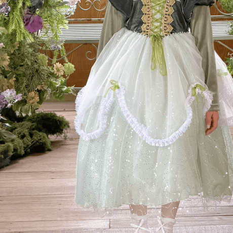 [予約] Sage Serenade Princess Dress(&Cape SET)