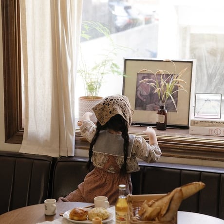 [予約] Rosetta Blouse/ OREN by Hibyebebe