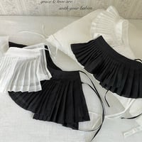 [予約] Layered Pleated Apron (Adult) / Monbebe