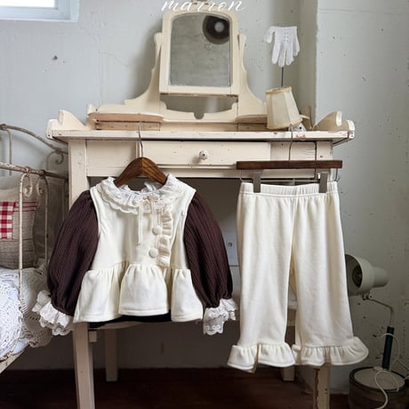 [予約] Milk T-shirt/ marron