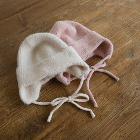[予約] Popo knit hat/  Puella FLO