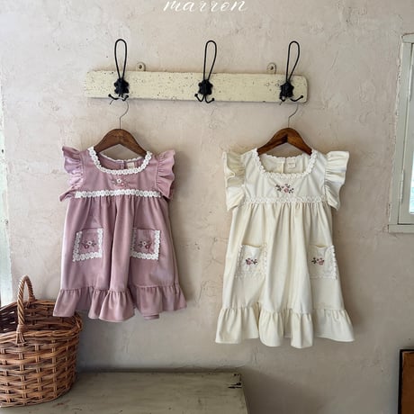 [予約] Butter Dress/ marron