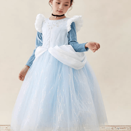 [予約] Midnight Glass Princess Dress (&Necklace SET)
