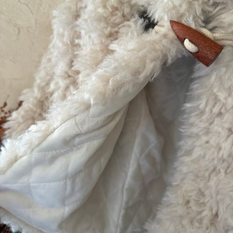 [予約] Bernie Toggle Fur Jacket/ OREN by Hibyebebe