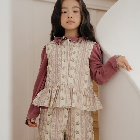 [予約] Groot vest quilted padding Setup/ OREN by Hibyebebe