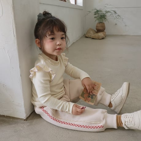 [予約] Olive pants/  Puella FLO