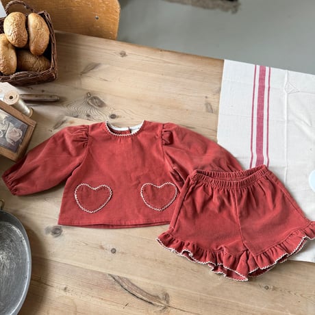 [予約] Heart Set/ marron