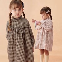 [予約] Petite Dot Ruffle Dress