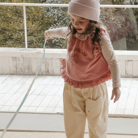 [予約] Moncher vest/ Puella FLO
