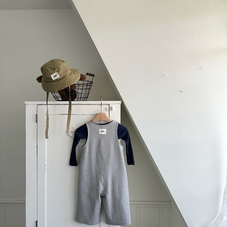 [予約] Ribbed Jumpsuit (Kids)/ Monbebe