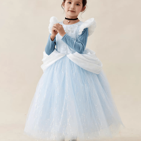 [予約] Midnight Glass Princess Dress (&Necklace SET)