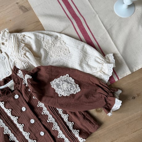 [予約] Motive Blouse/ marron