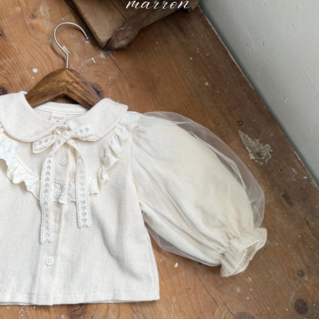 [予約] Anne Blouse/ marron