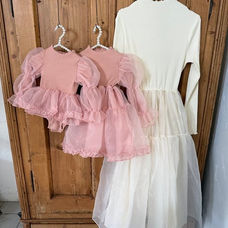 [予約] Severin Organza Dress (Mom) / OREN by Hibyebebe