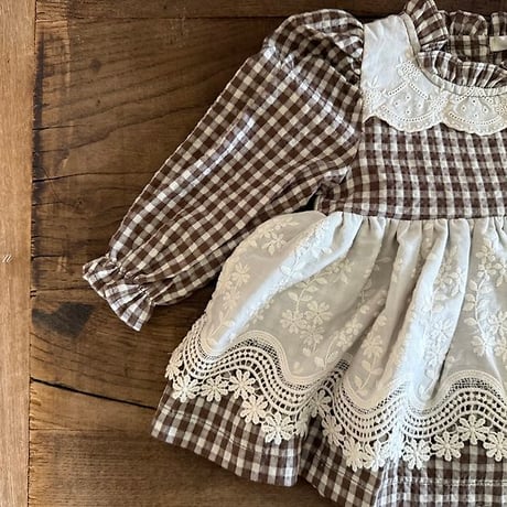 [予約] Cocobell Apron Suit/ OREN by Hibyebebe