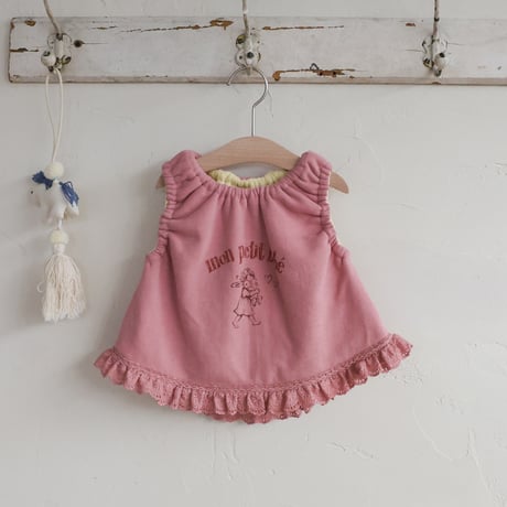 [予約] Moncher vest/ Puella FLO