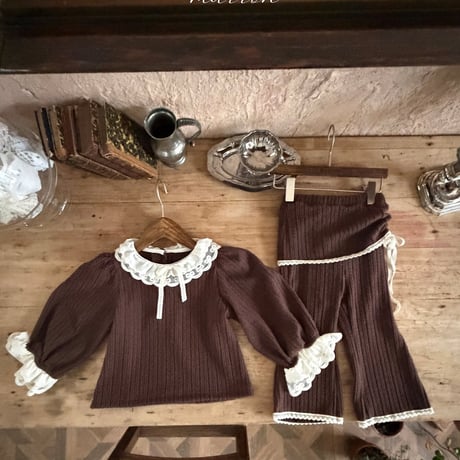 [予約] Milk T-shirt/ marron