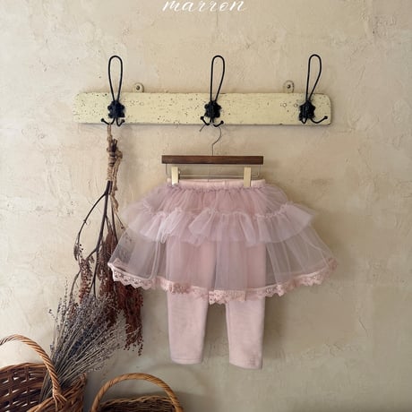[予約] Kra Cancan Tutu (Fleece-Lined)/ marron
