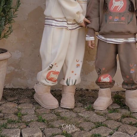 [予約] Romi Garden Fleece-Lined Setup/ OREN by Hibyebebe